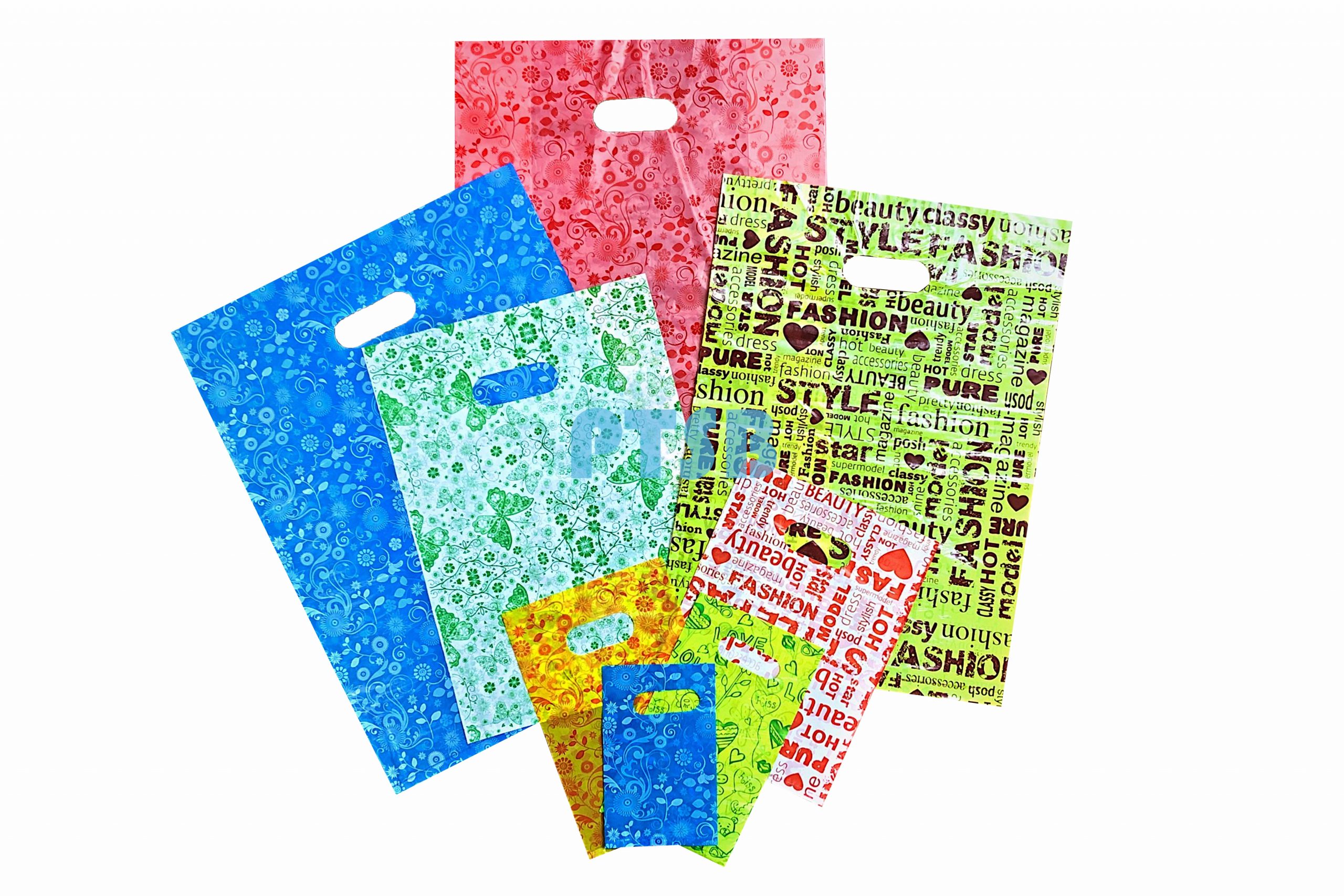 Thank You Bag with Die-cut Design on Top (TQ)