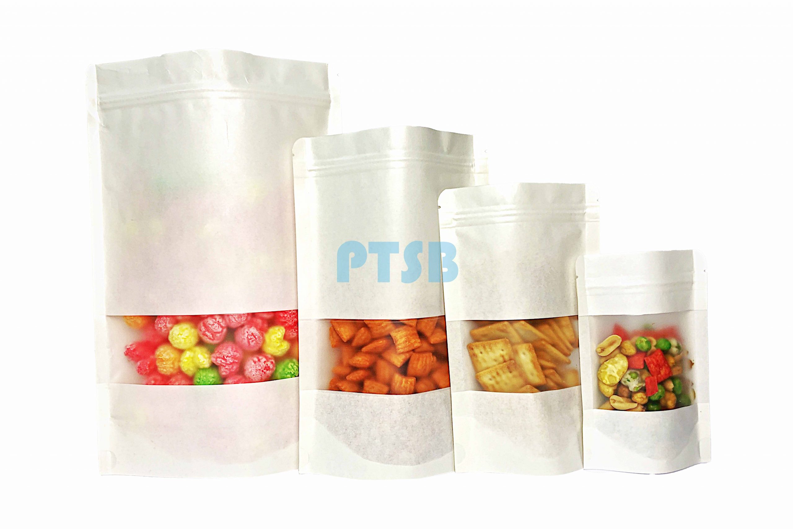 White Kraft Paper Bag (POZ-W)
